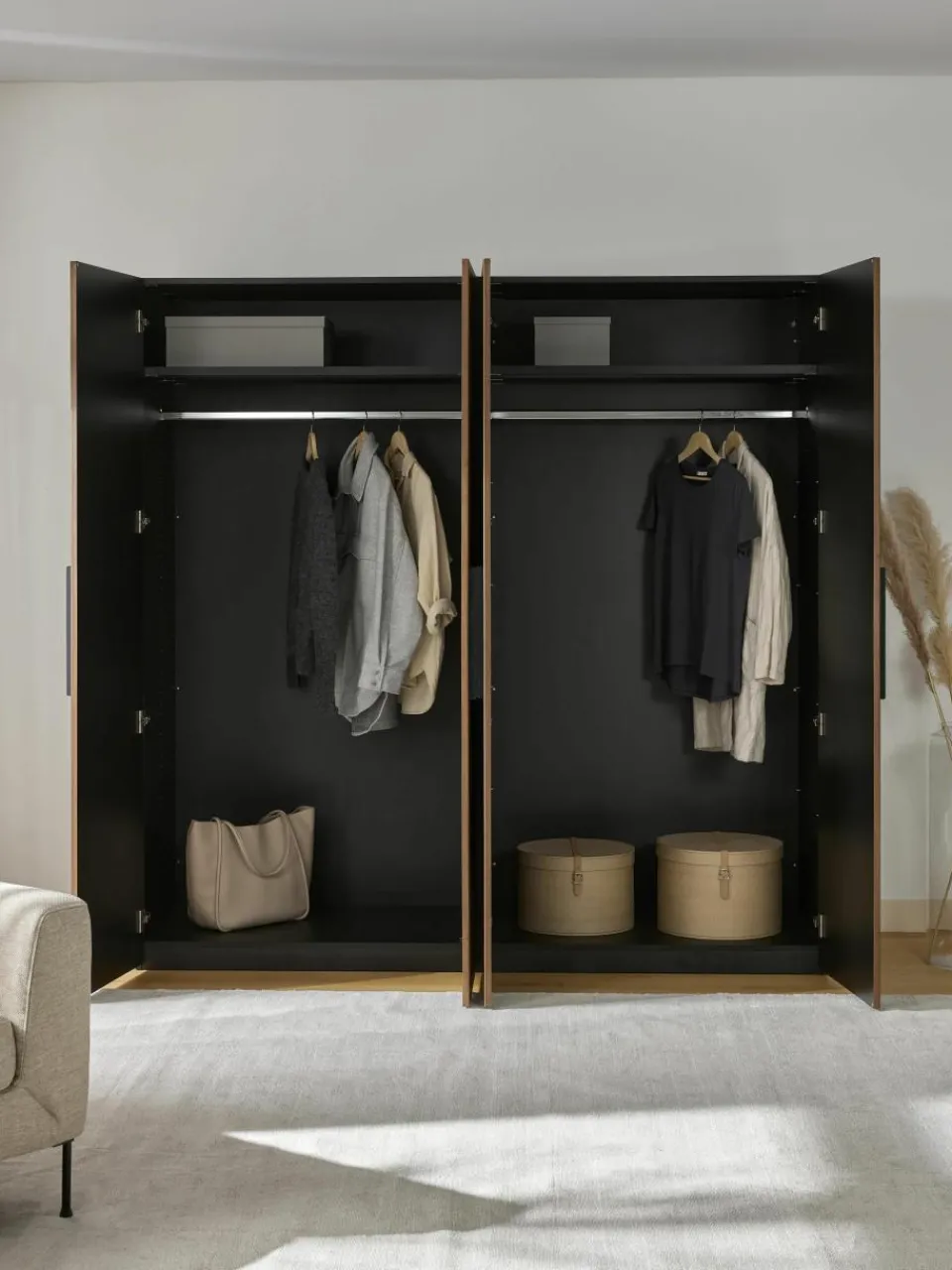 Modulaire draaideurkast Simone, 200 cm breed, diverse varianten^Westwing Collection Clearance