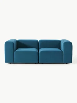 Modulaire fluwelen bank Lena (3-zits)^Westwing Collection Discount