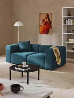Modulaire fluwelen bank Lena (3-zits)^Westwing Collection Discount