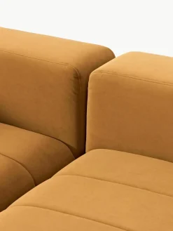 Modulaire fluwelen bank Lena (3-zits)^Westwing Collection Outlet