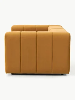 Modulaire fluwelen bank Lena (3-zits)^Westwing Collection Outlet