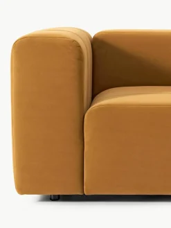 Modulaire fluwelen bank Lena (3-zits)^Westwing Collection Outlet