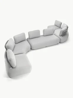 Modulaire halve maan tuinbank Olala^Westwing Collection Outlet