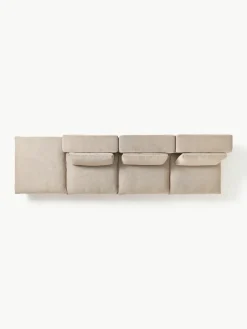 Modulaire hoekbank Felix met poef^Westwing Collection Hot