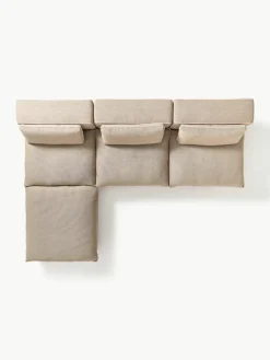 Modulaire hoekbank Felix met poef^Westwing Collection Hot