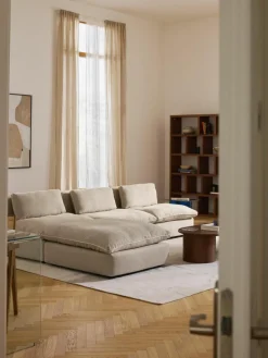 Modulaire hoekbank Felix met poef^Westwing Collection Hot