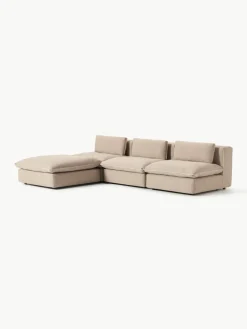 Modulaire hoekbank Felix met poef^Westwing Collection Hot