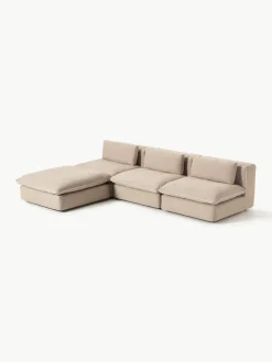 Modulaire hoekbank Felix met poef^Westwing Collection Hot
