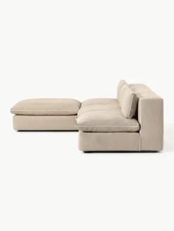 Modulaire hoekbank Felix met poef^Westwing Collection Hot