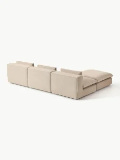 Modulaire hoekbank Felix met poef^Westwing Collection Hot