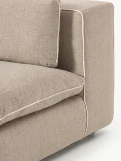 Modulaire hoekbank Felix met poef^Westwing Collection Hot