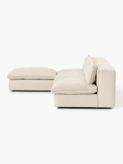 Modulaire hoekbank Felix met poef^Westwing Collection Best