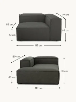 Modulaire hoekbank Lennon^Westwing Collection Outlet