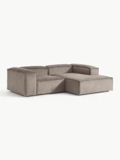 Modulaire hoekbank Lennon van corduroy^Westwing Collection Discount