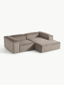 Modulaire hoekbank Lennon van corduroy^Westwing Collection Discount