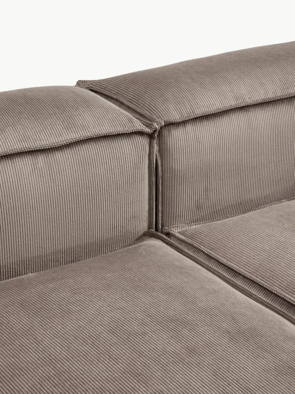 Modulaire hoekbank Lennon van corduroy^Westwing Collection Discount