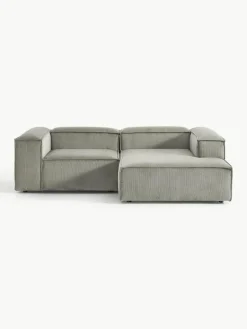 Modulaire hoekbank Lennon van corduroy^Westwing Collection Best