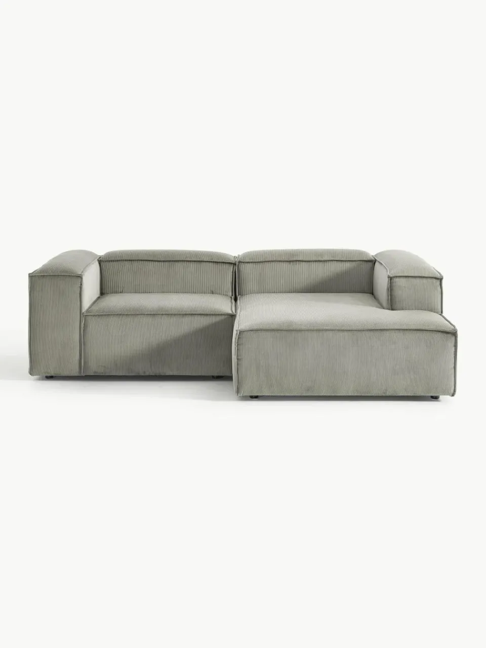 Modulaire hoekbank Lennon van corduroy^Westwing Collection Best