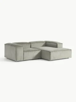 Modulaire hoekbank Lennon van corduroy^Westwing Collection Best