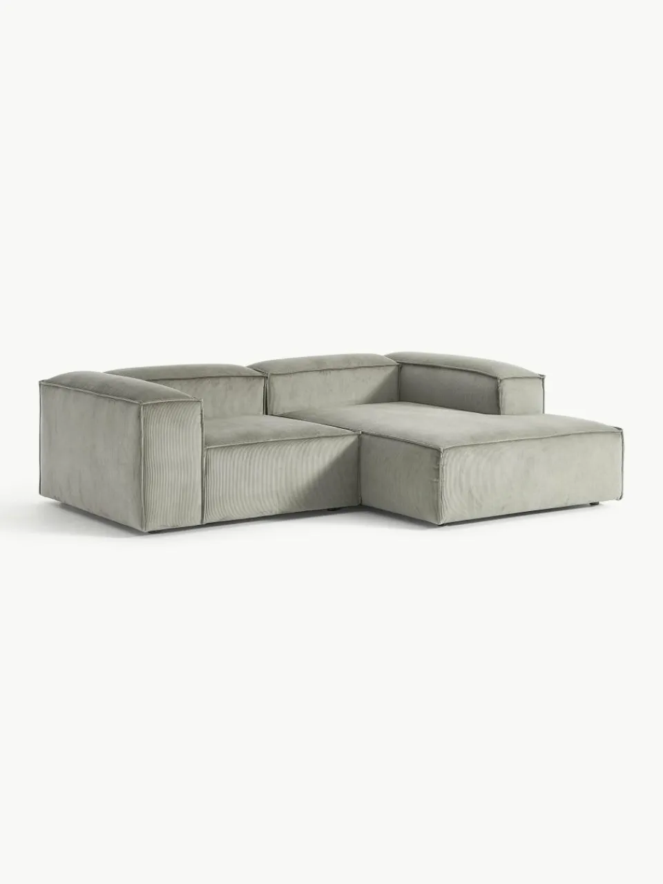 Modulaire hoekbank Lennon van corduroy^Westwing Collection Best