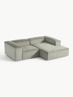 Modulaire hoekbank Lennon van corduroy^Westwing Collection Best