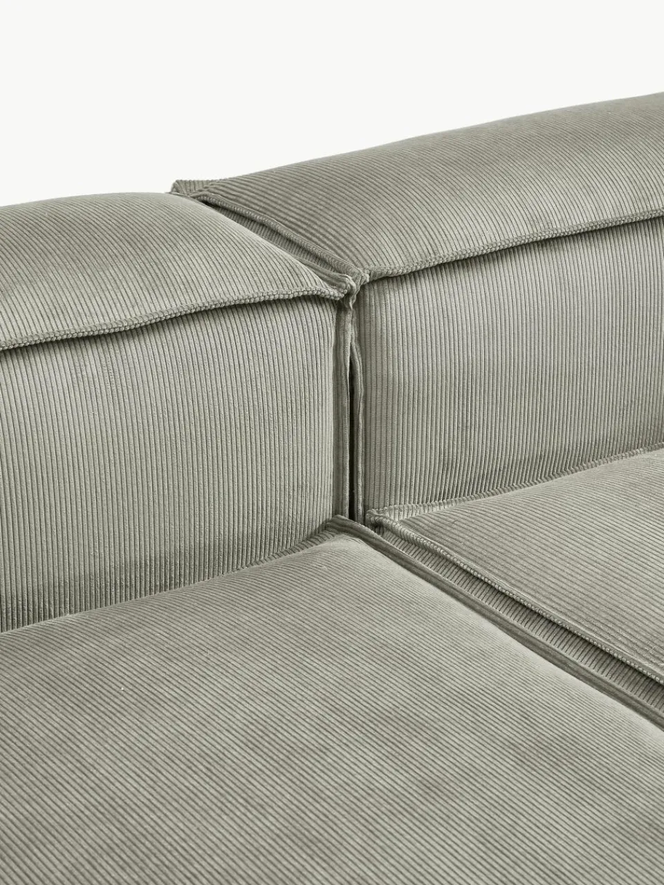 Modulaire hoekbank Lennon van corduroy^Westwing Collection Best