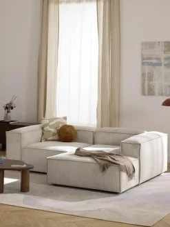 Modulaire hoekbank Lennon van corduroy^Westwing Collection Outlet