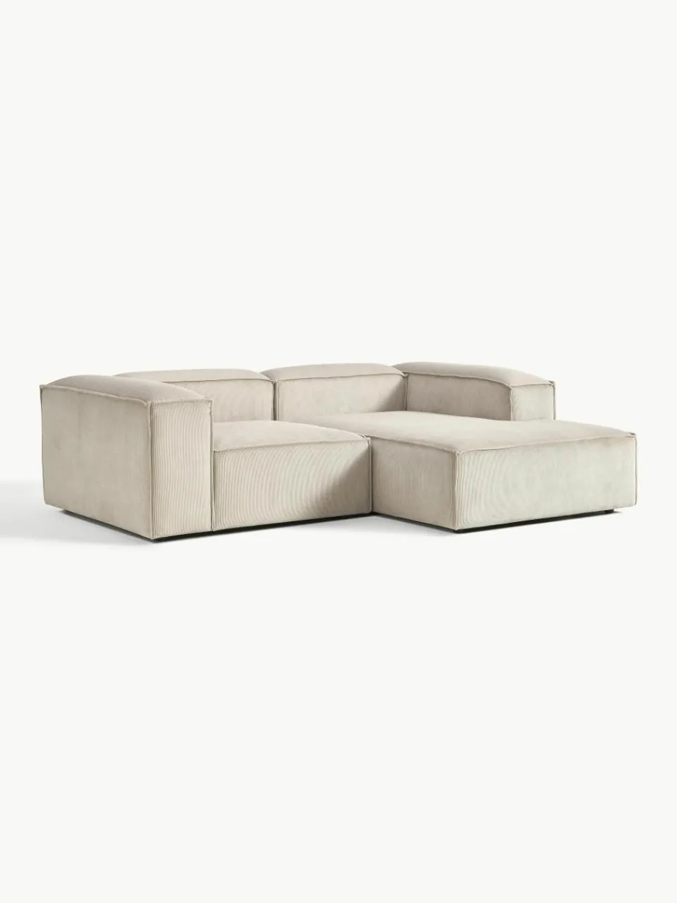 Modulaire hoekbank Lennon van corduroy^Westwing Collection Outlet