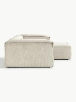 Modulaire hoekbank Lennon van corduroy^Westwing Collection Outlet