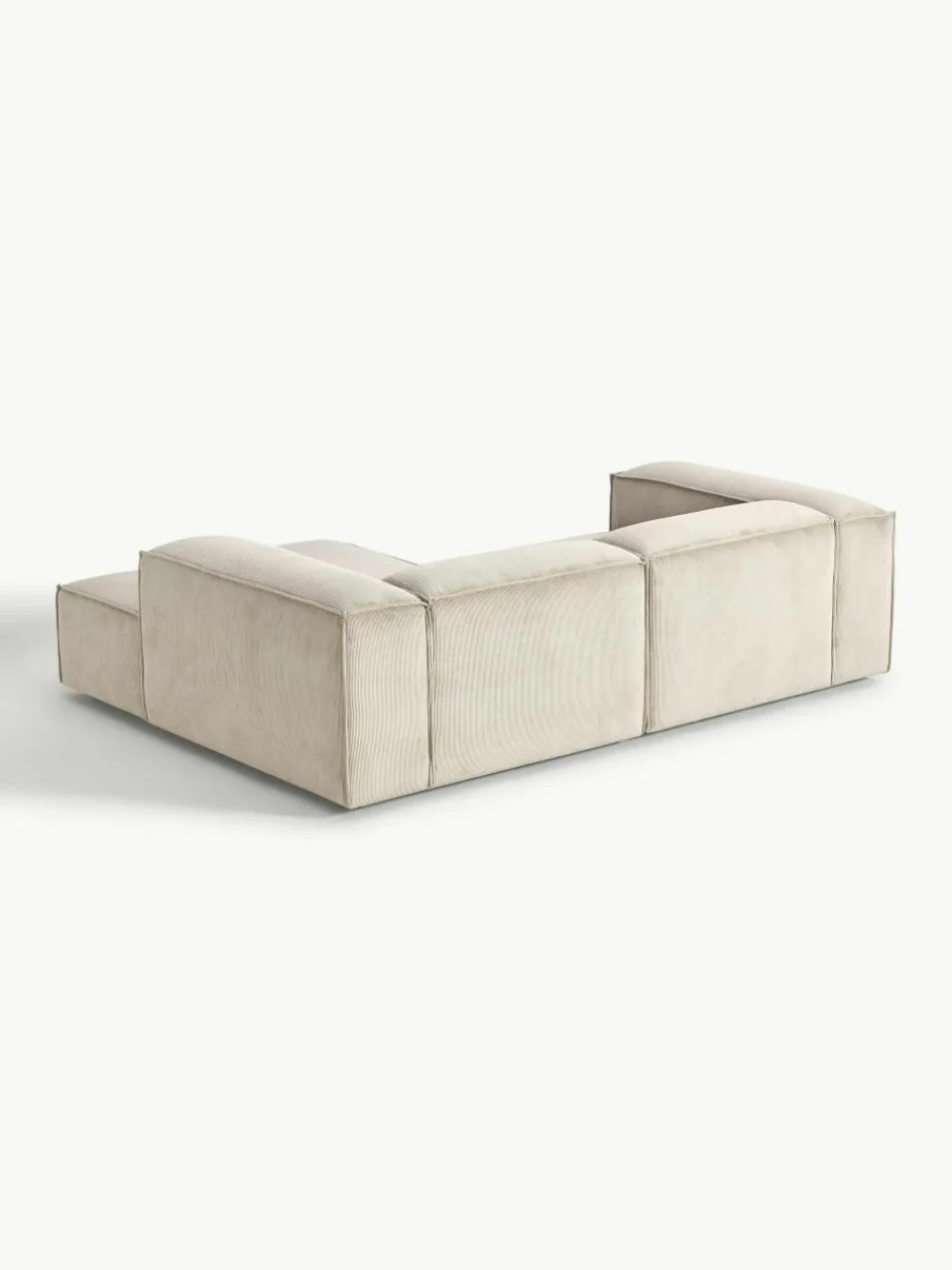Modulaire hoekbank Lennon van corduroy^Westwing Collection Outlet