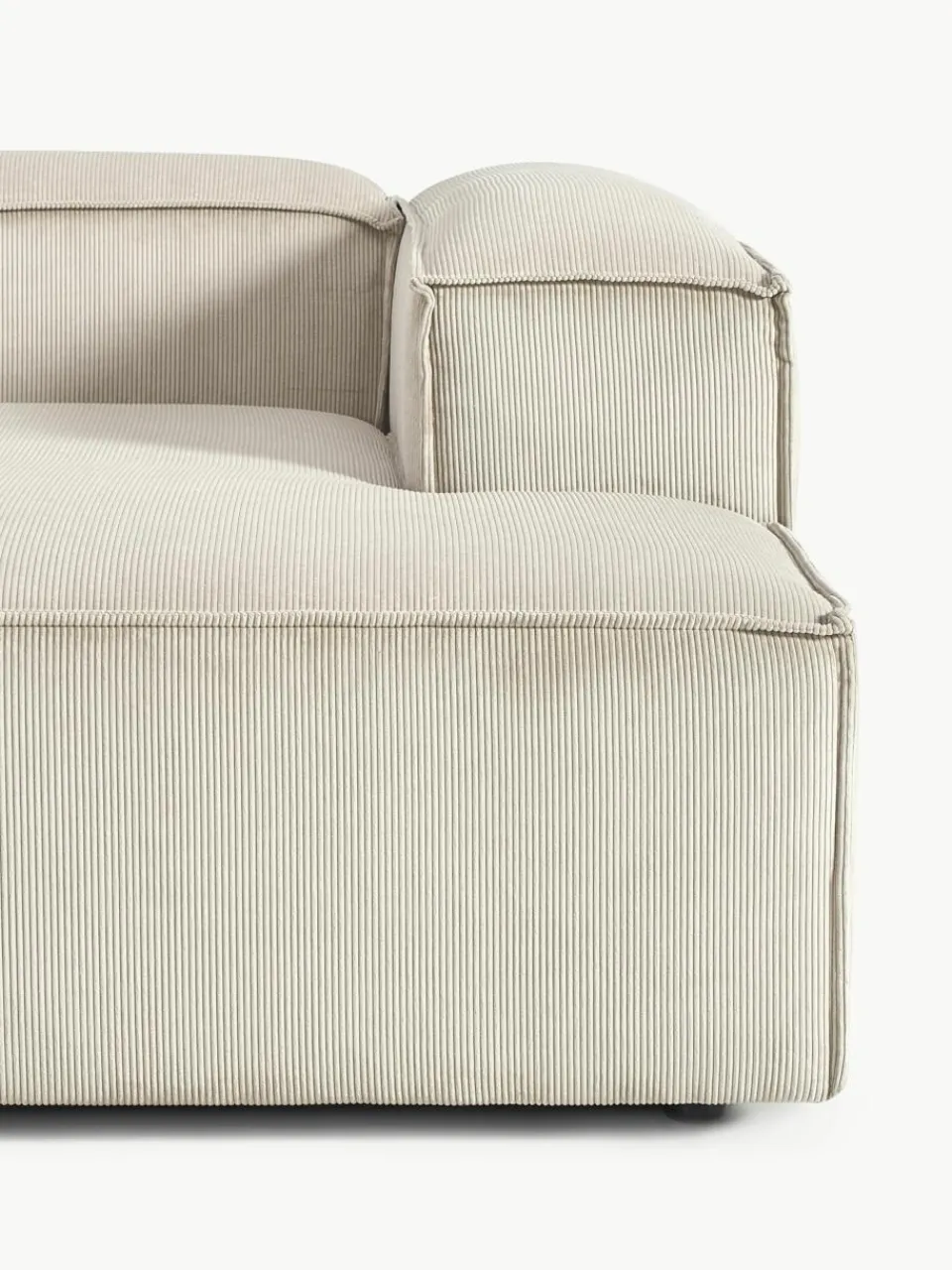 Modulaire hoekbank Lennon van corduroy^Westwing Collection Outlet
