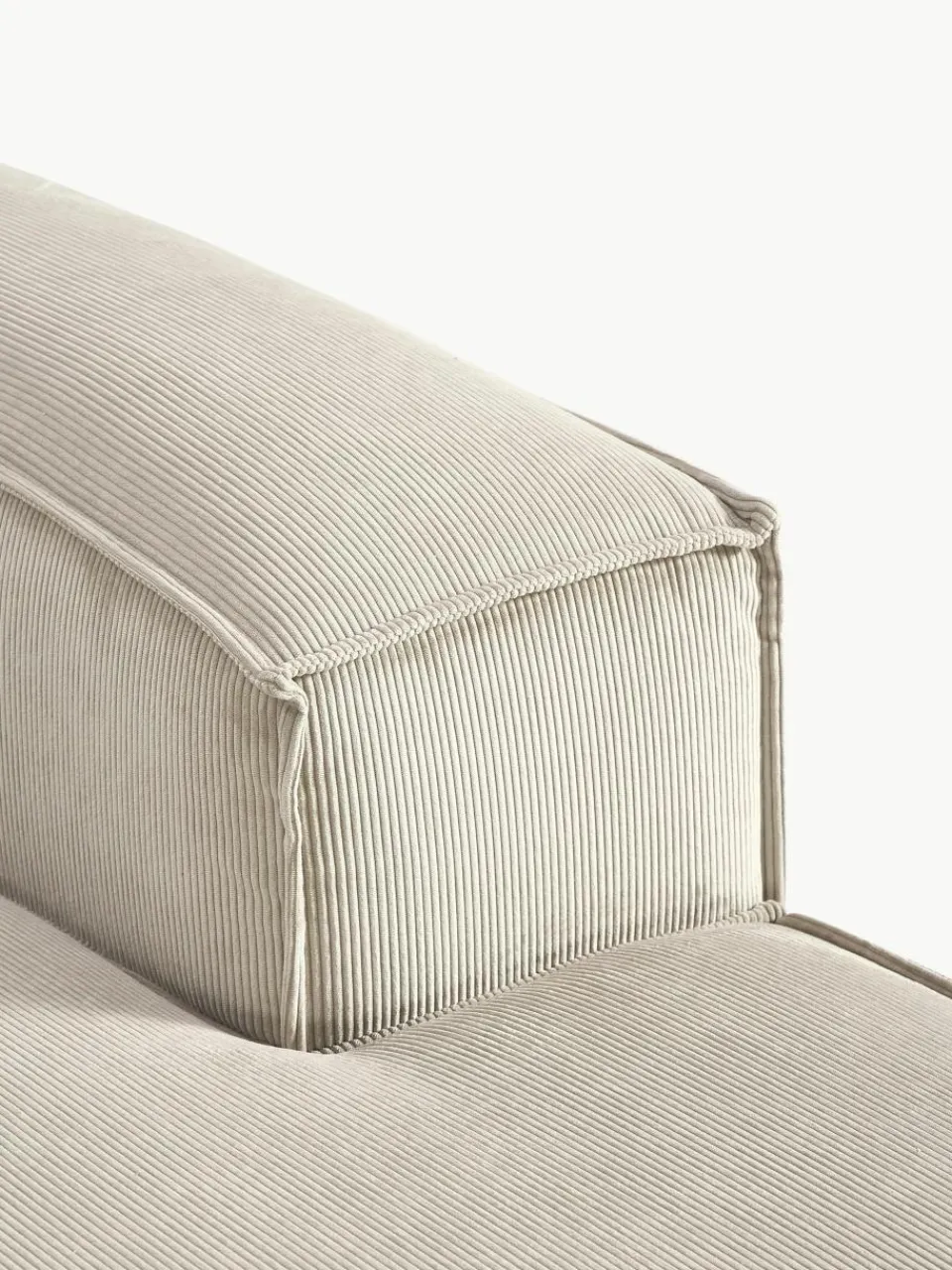 Modulaire hoekbank Lennon van corduroy^Westwing Collection Outlet