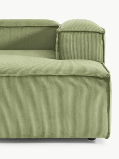 Modulaire hoekbank Lennon van corduroy^Westwing Collection New