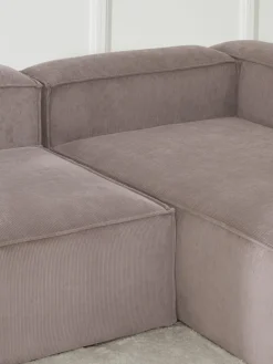 Modulaire hoekbank Lennon van corduroy^Westwing Collection Fashion