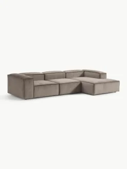 Modulaire hoekbank Lennon van corduroy^Westwing Collection Fashion