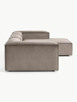 Modulaire hoekbank Lennon van corduroy^Westwing Collection Fashion
