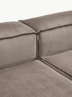 Modulaire hoekbank Lennon van corduroy^Westwing Collection Fashion