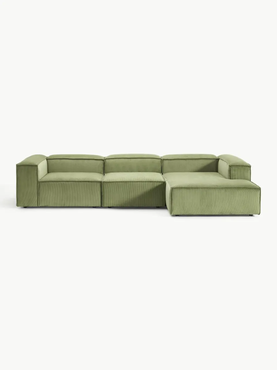 Modulaire hoekbank Lennon van corduroy^Westwing Collection Discount