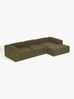 Modulaire hoekbank Lennon uit bouclé^Westwing Collection Outlet