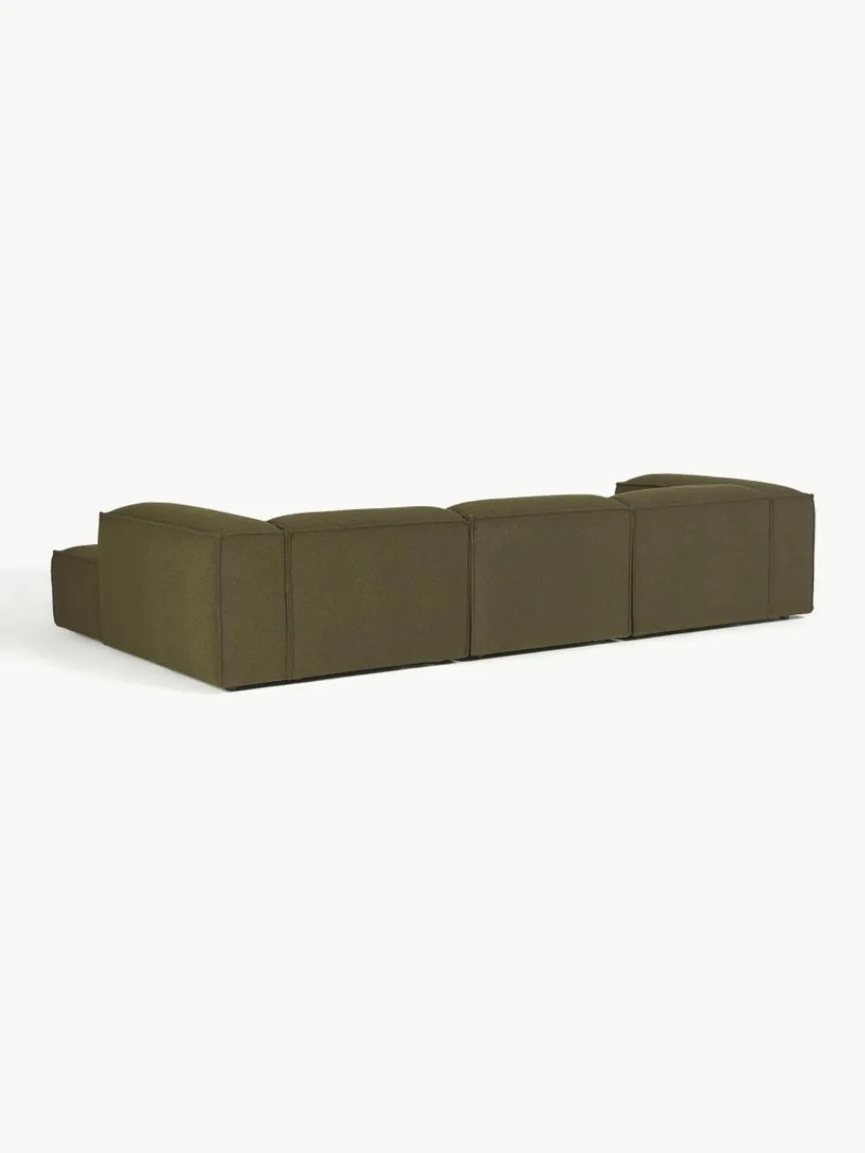 Modulaire hoekbank Lennon uit bouclé^Westwing Collection Outlet
