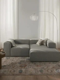 Modulaire hoekbank Lennon uit bouclé^Westwing Collection Hot