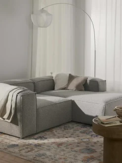 Modulaire hoekbank Lennon uit bouclé^Westwing Collection Hot