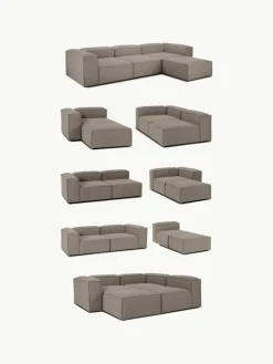 Modulaire hoekbank Lennon uit bouclé^Westwing Collection New