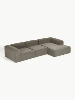 Modulaire hoekbank Lennon uit bouclé^Westwing Collection New