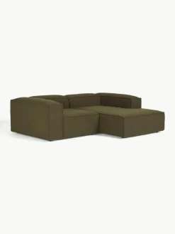 Modulaire hoekbank Lennon uit bouclé^Westwing Collection Discount