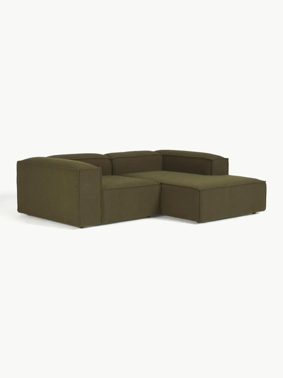 Modulaire hoekbank Lennon uit bouclé^Westwing Collection Discount