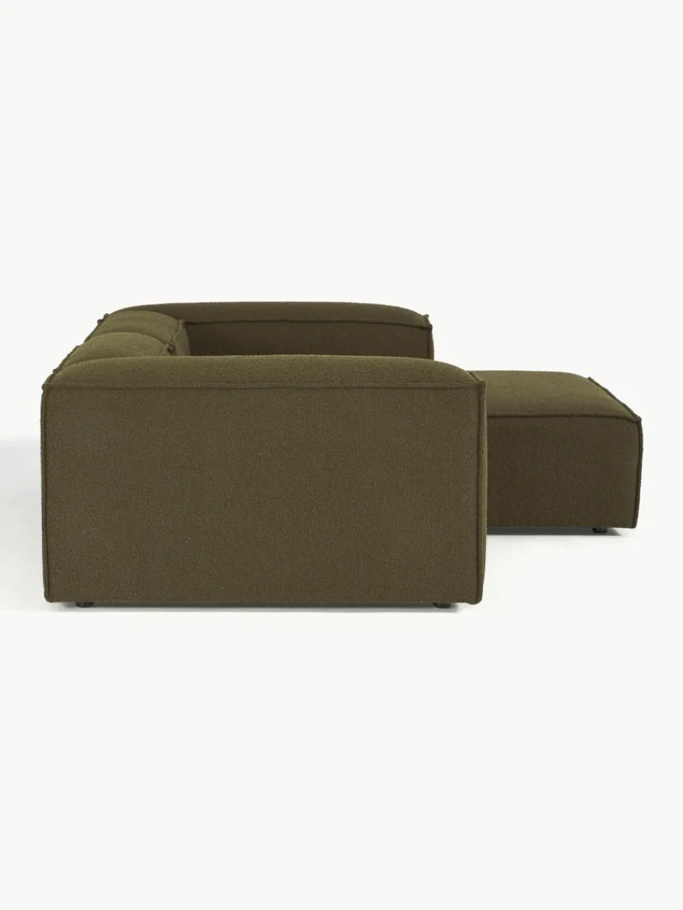 Modulaire hoekbank Lennon uit bouclé^Westwing Collection Discount