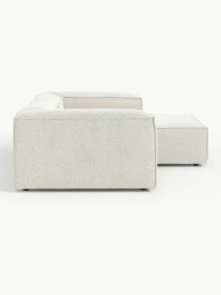 Modulaire hoekbank Lennon uit bouclé^Westwing Collection Online