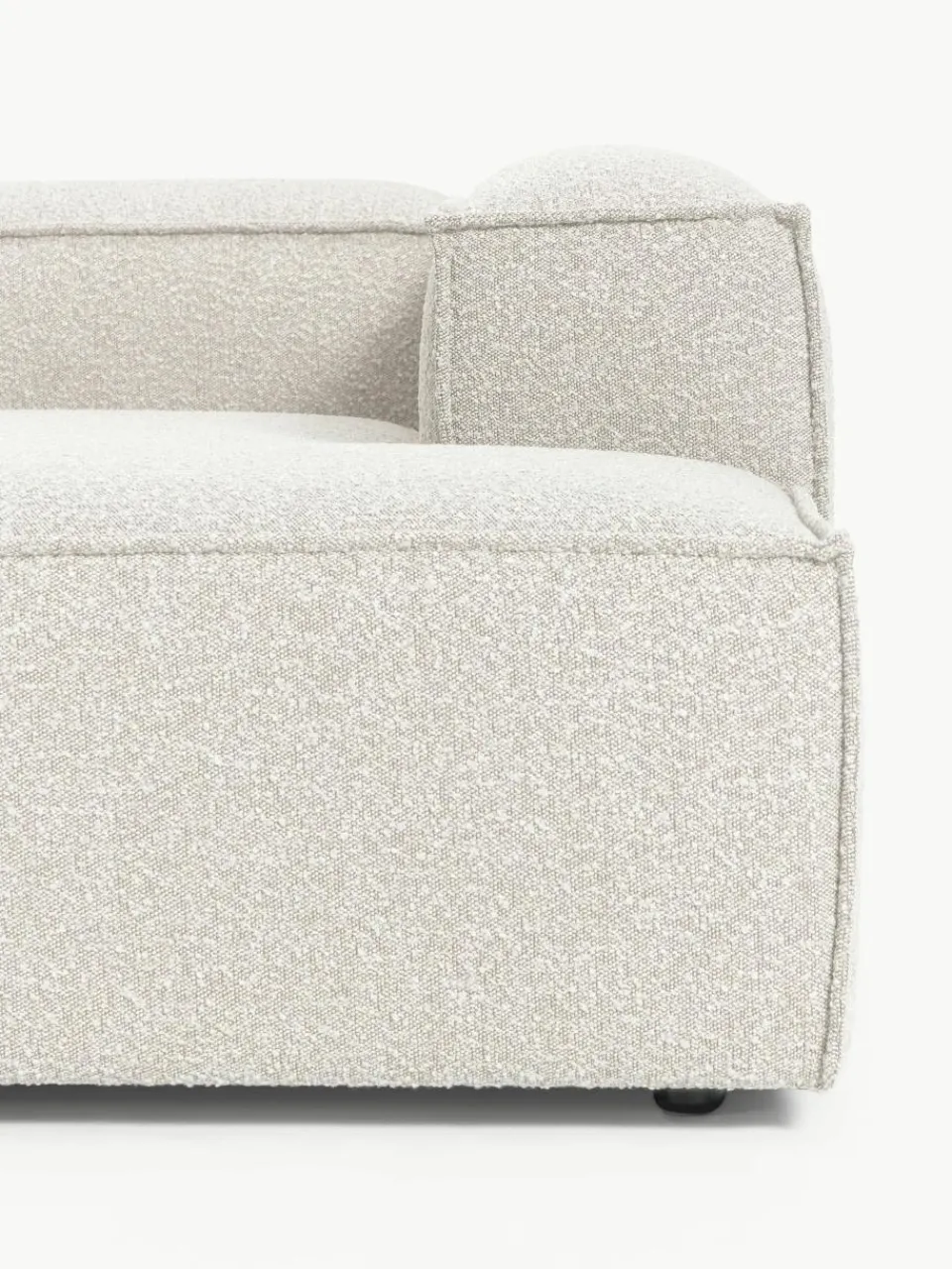 Modulaire hoekbank Lennon uit bouclé^Westwing Collection Sale