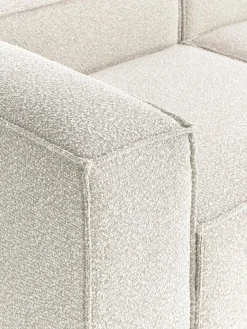Modulaire hoekbank Lennon uit bouclé^Westwing Collection Sale